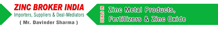 zinc broker india zinc metal products fertilizers and zinc oxide suppliers in punjab ludhiana