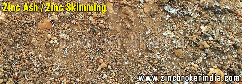 Zinc Ash Zinc Skimming brokers suppliers mediators importers dealers ludhiana punjab india